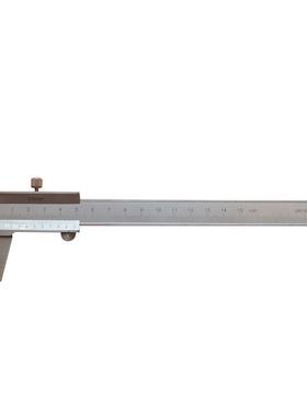 不锈钢精品整体游AWLm标卡尺1工业级游标卡尺0-50m四用游标卡尺