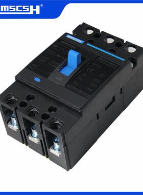 空开PRMM1-125L/4P塑壳路器三相断四线SCM上海人民20A6A10A配电柜