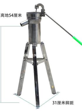 ULI摇水老式压水井用手动手摇抽水泵井水压不泵锈钢井头手家打水