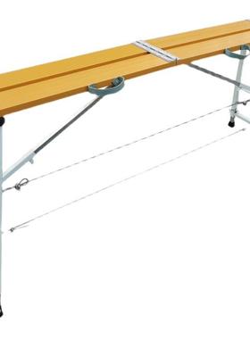 IF7675S8S9EK加铝合折马凳升降厚工地装修刮腻子脚手架金便携平台