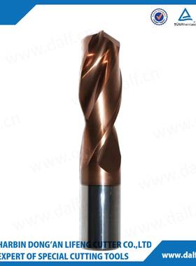 柄直径25mm切削径20体mm整硬直质77558合金内部冷钻头