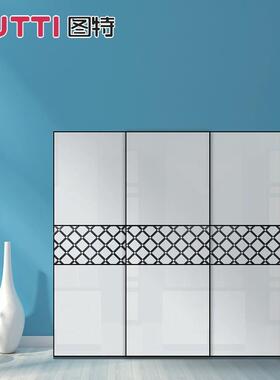 图TUTT门I外挂衣柜移特门阻尼吊轮五金配件T602精进602挂缓趟双冲