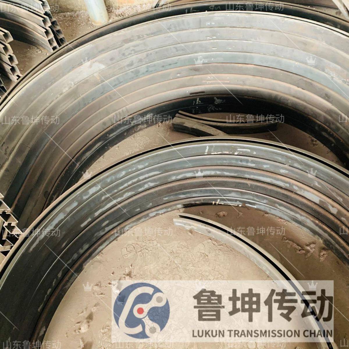 水平导弯轨链条向件尼龙曲线弯轨形弯道轨水平弯轨弧SFO字工钢弯