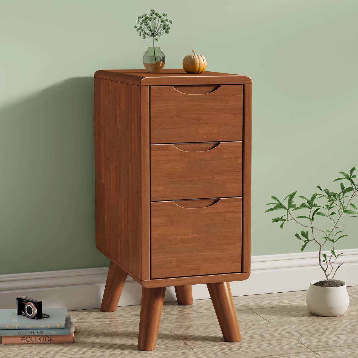 215迷你20全cm超窄木床柜小型小尺寸夹缝床边柜实极头小户15cm三