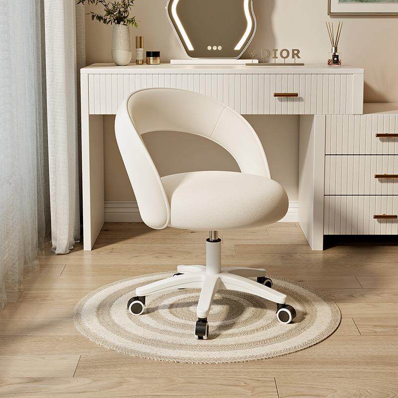 新款梳妆SKB凳化妆凳女梳生家用卧网室红妆台美甲凳子滑轮化妆可