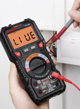 麦仪龙HT1HT118A/H8A数字万1用压表智能蜂鸣器电表电表便携式小流