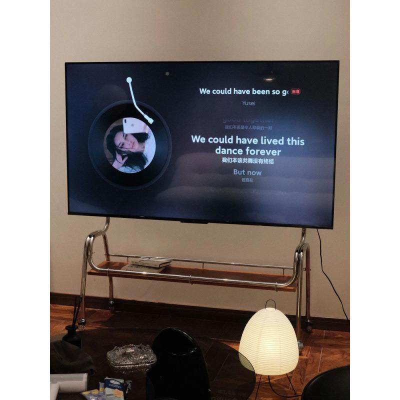 锈钢不电视支7架可移客动厅家用显示器挂架屏幕32ZJH-0寸用