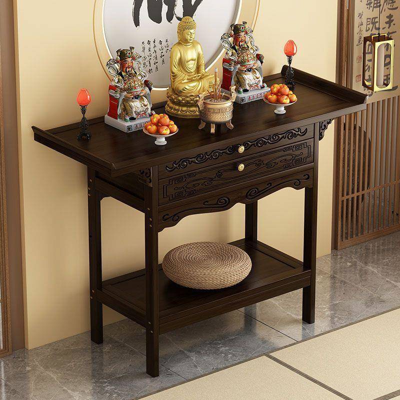 新中式堂八仙ICO非实木案供桌家用香案农村客中厅家用条堂屋桌玄