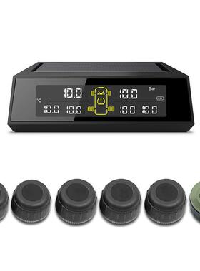 六轮车规拖车t448ps太阳能胎压监测器6产轮胎压检测级器生m厂家