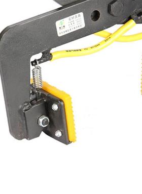 麦士夹索MSS-SCSC手持泥石材具路沿石夹子石材夹托盘夹马路牙子水