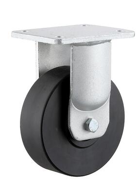 黑色高度强浇筑5寸重型M尼轮，高强度龙支架，载负能万向轮