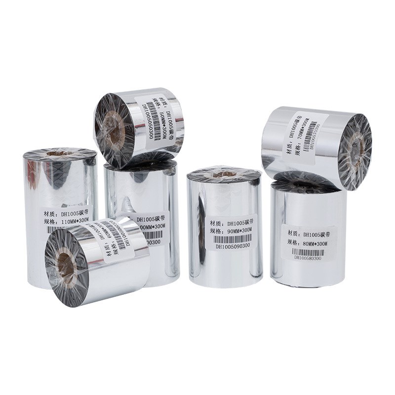 蜡基碳带打印机用的碳带不干胶标签条码纸打印升级混合基碳带