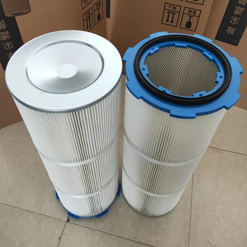 除尘滤芯六耳快拆卡盘式工业空气滤筒抛光涂装喷涂粉尘回收除尘器