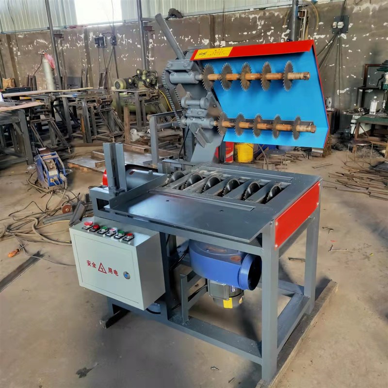 小型多片锯板式木工多片锯圆木推台锯四面刨齐头锯圆棒机定尺锯