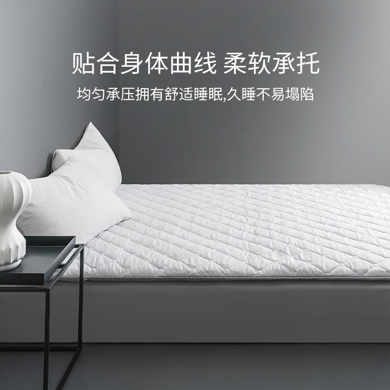 床垫软垫褥子家用1米5酒店床褥垫被学生宿舍单人四季棉铺底2雯沃