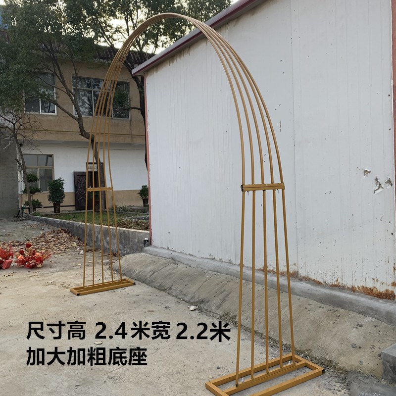 婚庆五彩缤纷拱门五彩缤纷路引彩虹路引彩虹拱门铁艺路引铁艺拱门