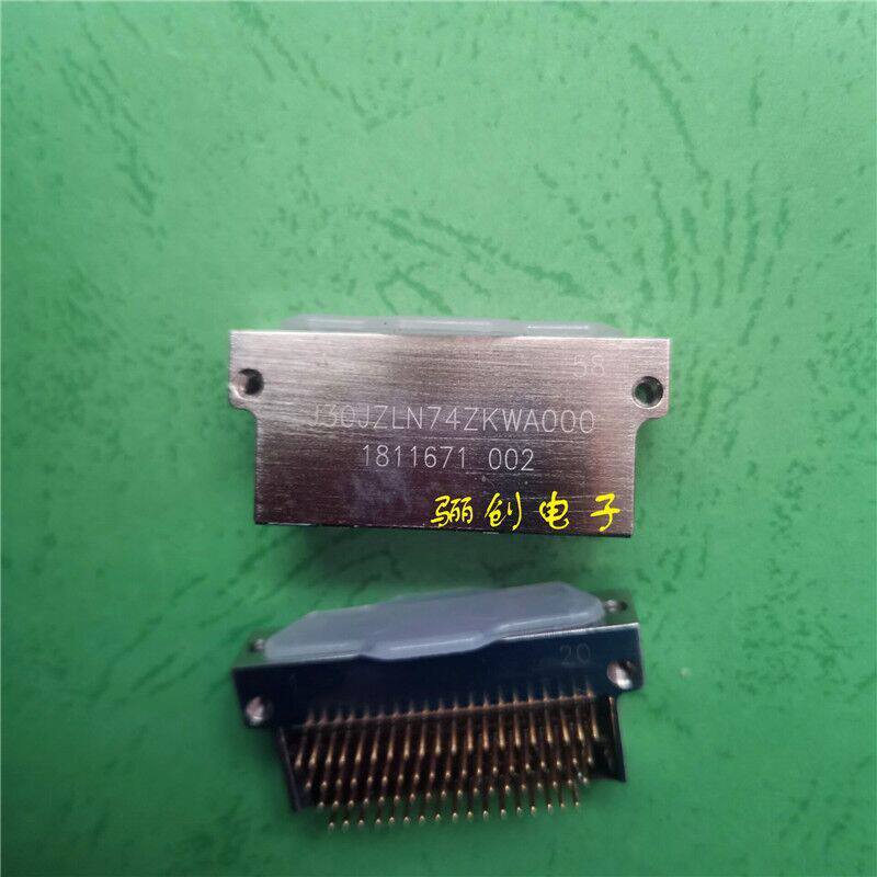 新品37芯直插式插头接插件J30JZ/XPN37TJNAP01微矩形连接器