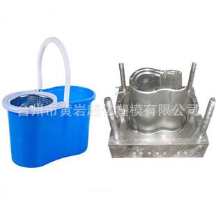 刮刮乐平板拖把塑料模具免洗懒人拖把模具塑胶拖把桶模具