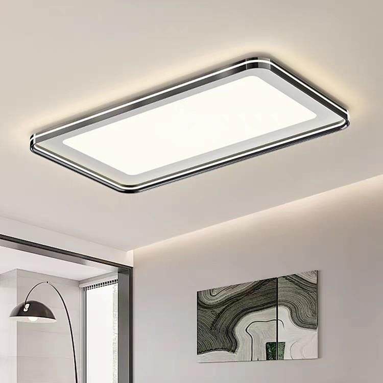 现代简约高端大气客厅吸顶灯家用超薄护眼卧室灯智能全光谱餐厅灯