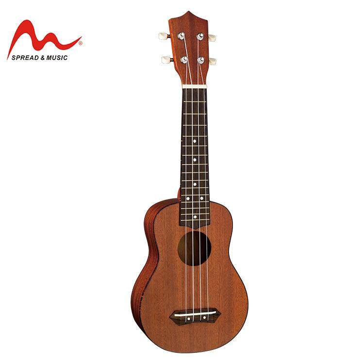 21寸儿童小吉他小四弦优惠全沙比利带包边尤克里里ukulele