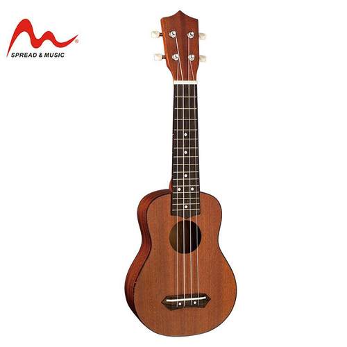 21寸儿童小吉他小四弦优惠全沙比利带包边尤克里里ukulele