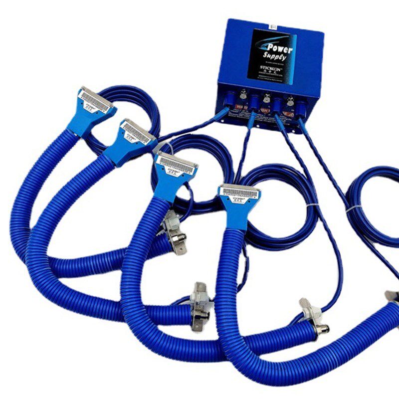 思帝克ST202D扇形离子风蛇嘴小软管一拖四套装汽车除尘除静电产线