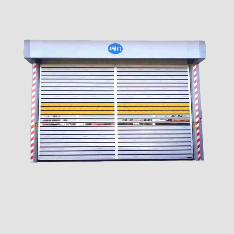 铝合金硬质涡轮式快速卷帘门家用厂房防盗防尘遥控自动感应快速门