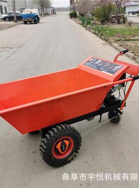 便携搬式汽油手推车果种植搬运斗车载重7园09210kg移动运车