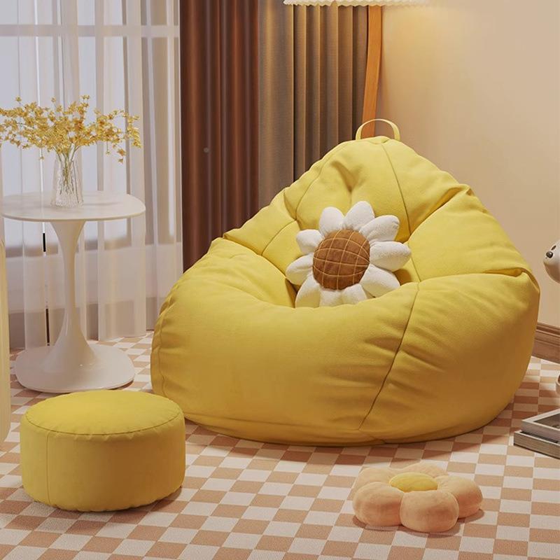 懒人沙发超榻可榻米卧室可躺卧单P人EP豆袋休见详情闲椅大直发直