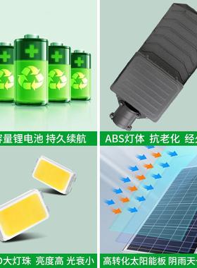 新款太阳能超路灯户外院灯亮防50114水家墙用壁庭灯超广角6米照明