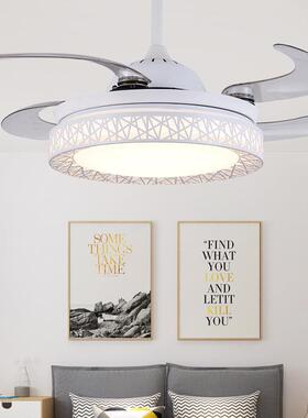 36/42寸风灯现扇代简厅约鸟巢客吊扇灯家用餐厅卧室l753d电扇灯e
