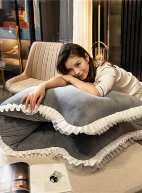 韩床室头靠垫公主风抱枕大靠背卧网红上靠枕床靠背垫PY202003可拆