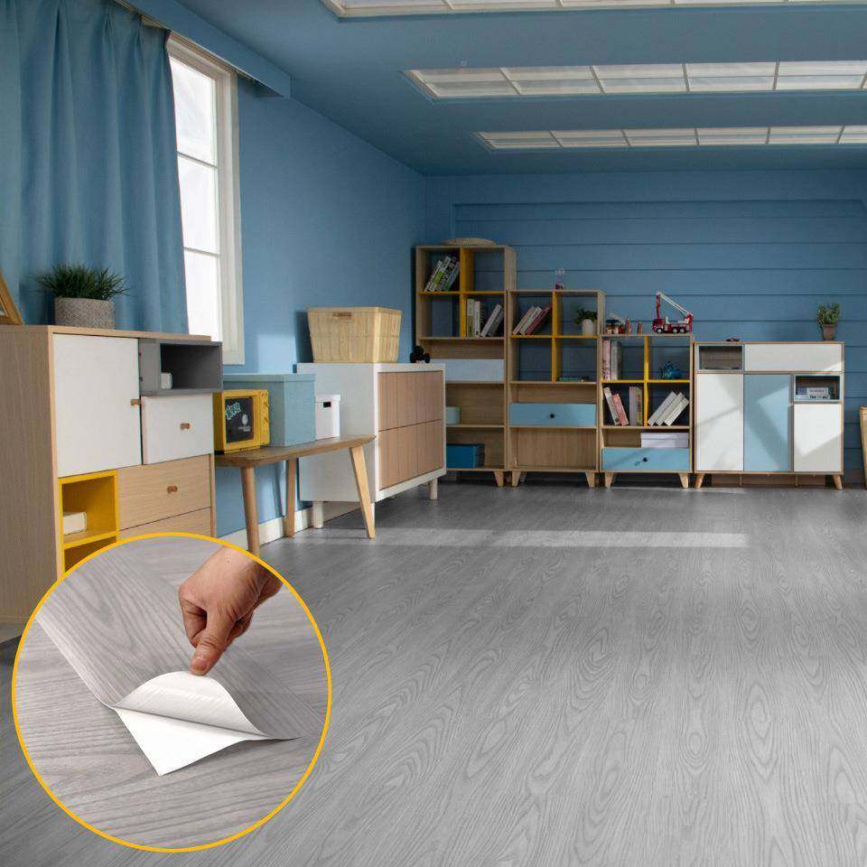 FOC板新款加V厚自PC木纹地贴粘耐磨地贴卧室客厅阳台现代简约,家装主材,PVC地板,淘宝优惠券,粉丝福利购,淘宝优惠卷