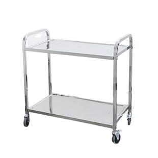 20餐1厚不锈钢餐车手推车NEP酒店传菜推车餐饮送餐小车收车收碗加