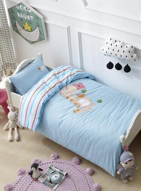 品印花上冬被子幼儿园儿童被子床套床件儿童85754套件幼儿园
