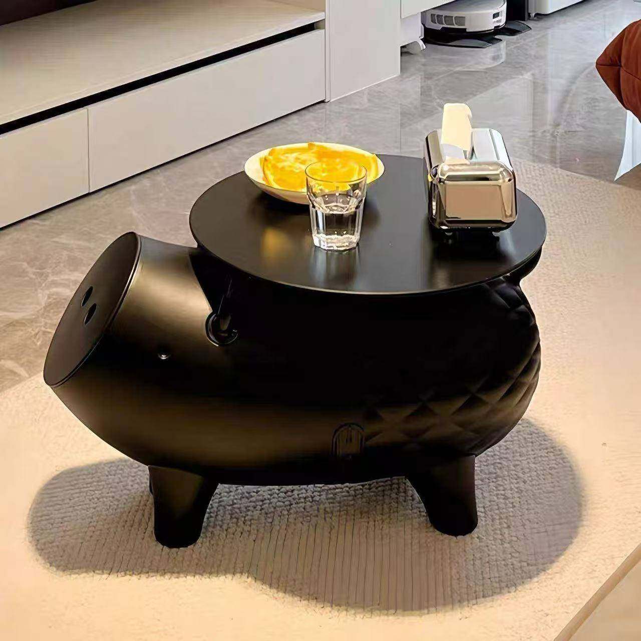 创意家居客厅小猪茶几创意简约卡通床头边几储物摆件网红小户型,节庆用品/礼品,新娘配件,淘宝优惠券,粉丝福利购,淘宝优惠卷