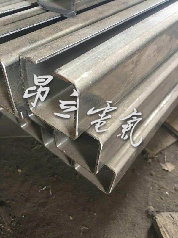 304不锈钢C型钢轨道C50不锈钢导轨HXDL-40不锈钢材质电缆滑