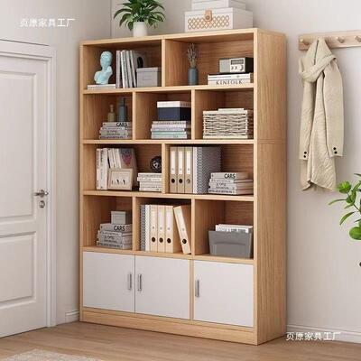 简易文件柜书架地置厅物架客办公室靠墙储物落展示IMJ柜置柜物柜