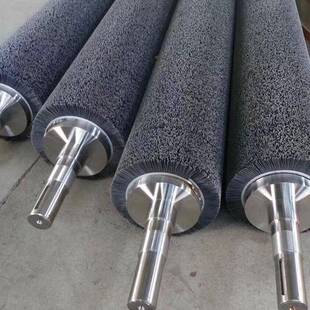 抛钢丝刷辊除锈毛辊磨料丝毛刷辊金属丝光YHS铜丝钢刷丝辊刷不锈