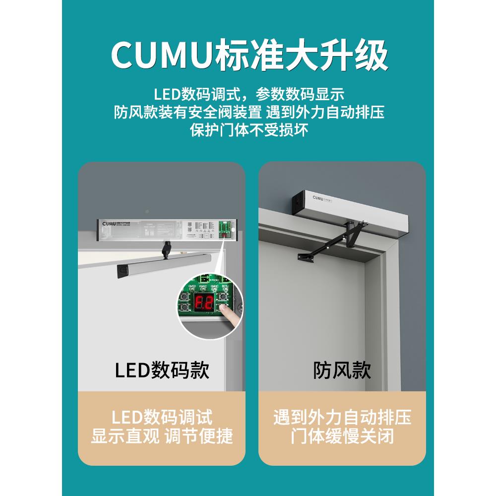 川电闭门器自动木开CMD-100门机感应开门器门器动平关开门机组电