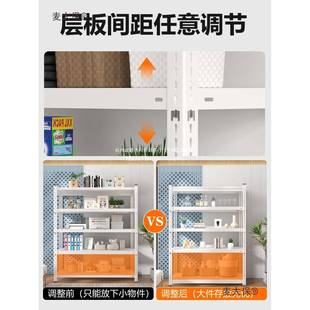 货置架架多物层家GSK用超市台铁架子仓库阳落地储物架角钢仓储麦