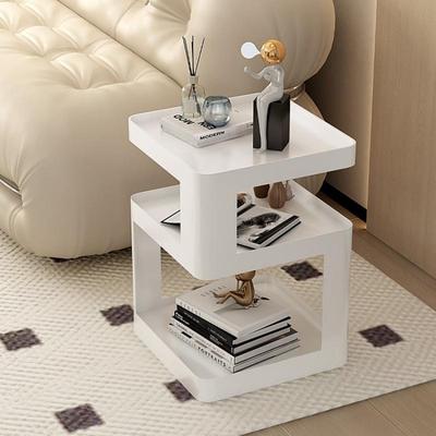 几茶5bj00320边几轻奢卧室床头客柜厅沙发边桌创意几角书房收纳小圆桌