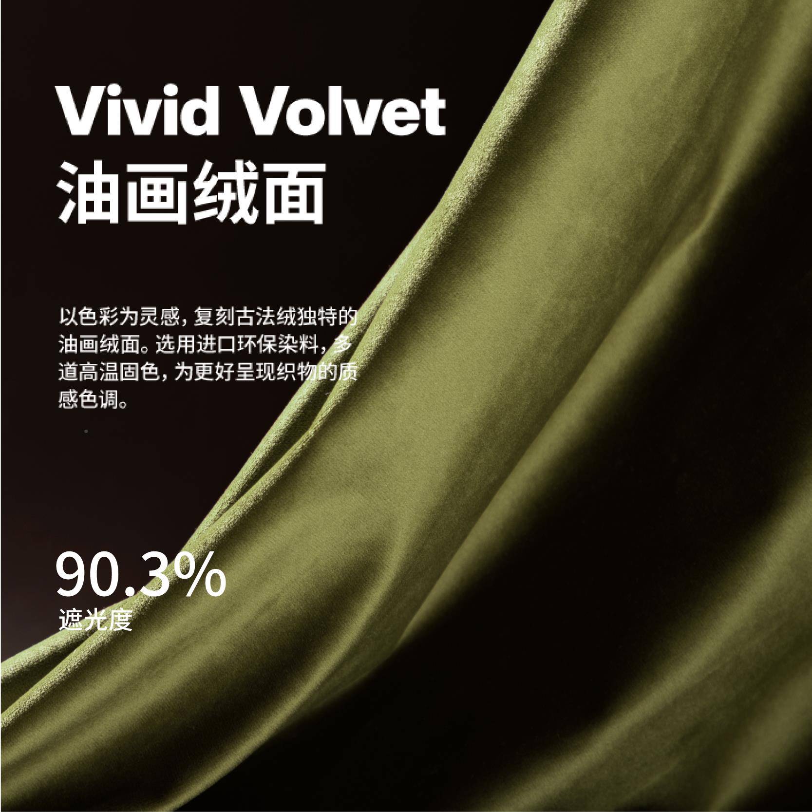 ISK5辑/35橄榄绿墨绿色丝绒窗帘轻奢复古202年新款6客厅卧740室遮