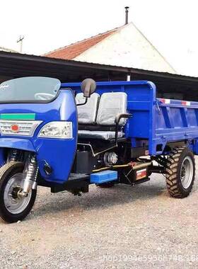 农用柴三轮车筑工地工程自卸油翻斗养拉粮爬坡建载RYW重三马殖子