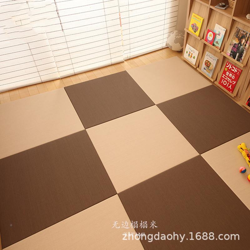 式无进口边榻榻米做日无边榻榻米地台垫和室踏踏米地垫床垫可接拼