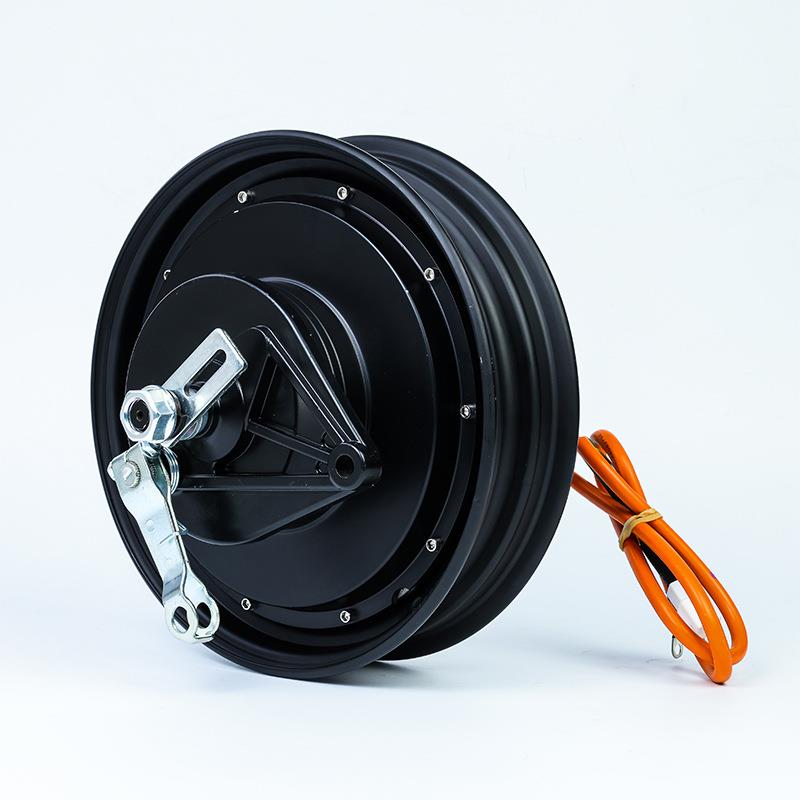 10寸80摩0W仿电电机2摩4H刹源头FGM厂家酷跑电摩电机仿电毂电机