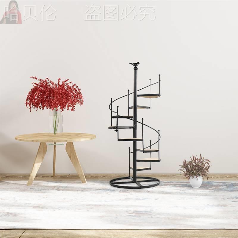 花架ARW陈列花店铁多艺可移动落地示式梯式阳台展架阶多层飘窗肉