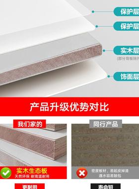 木简视柜现代约客厅家实用电储物柜小户型边柜72627组合地柜卧室