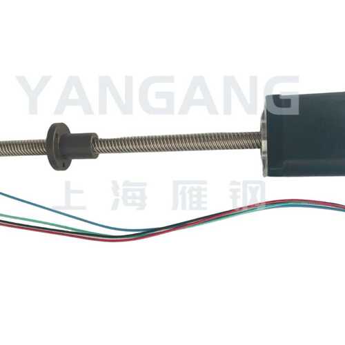 鸣志MOONS' 外部驱动式直线步进电机 LE176S-T10105-250-AR2-S-10