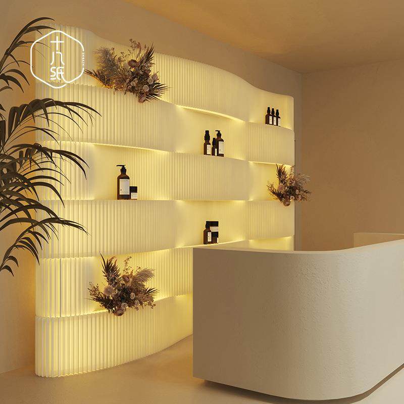 十八纸隔断屏风办公室玄关隔档分隔神器纸墙挡板餐厅房间移动分隔,3C数码配件,USB灯,淘宝优惠券,粉丝福利购,淘宝优惠卷